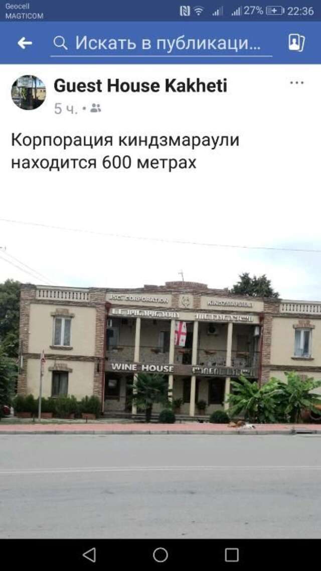 Мини-отель Guest House Kakheti Кварели-57